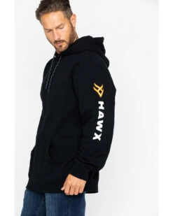 Hawx Men's Logo Sleeve Hooded Work Sweatshirt -StyleHub Shop 2000250106 001 P4 1