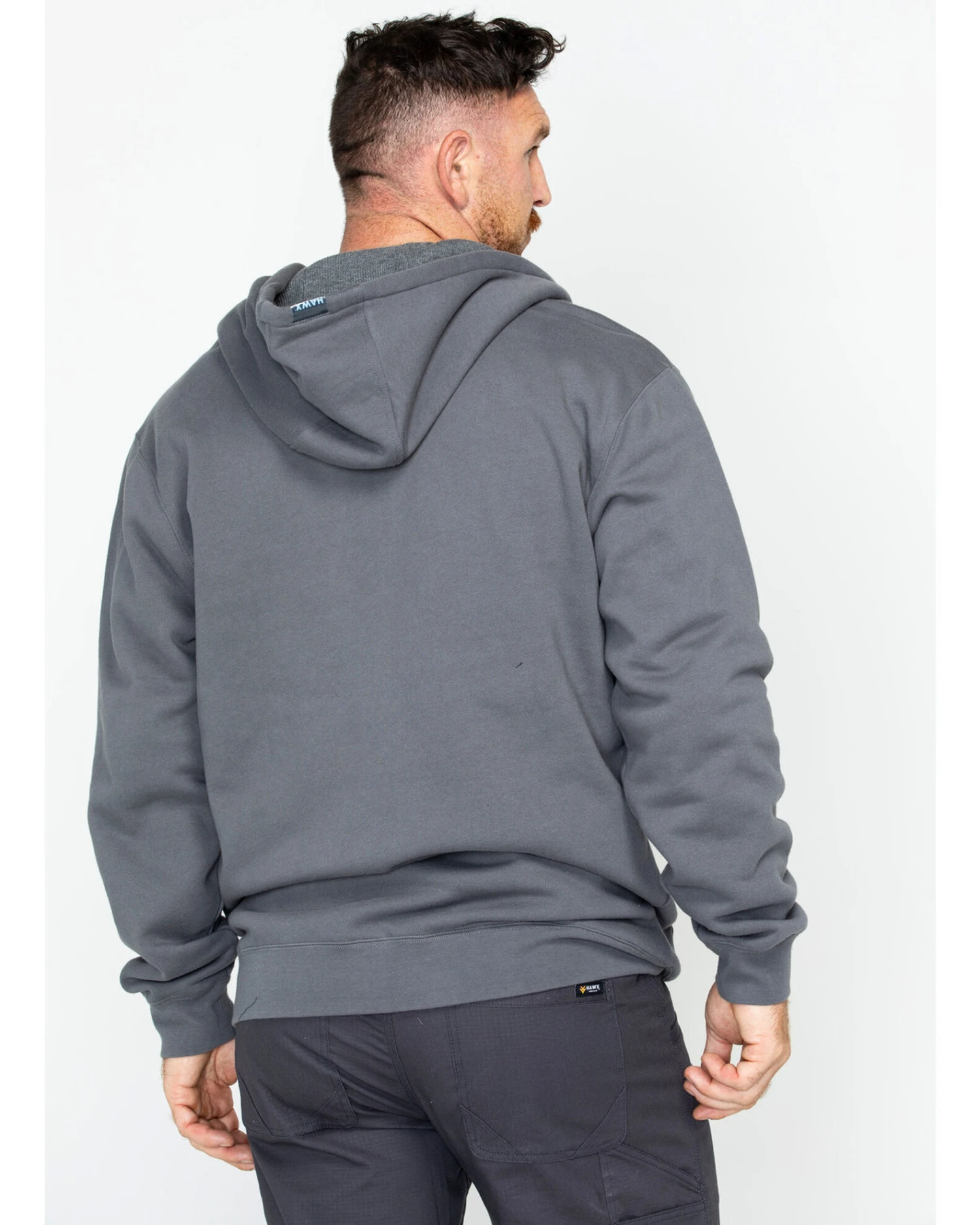 Hawx Men's Zip-Front Hooded Work Jacket 7 Hawx Men's Zip-Front Hooded Work Jacket - Image 5