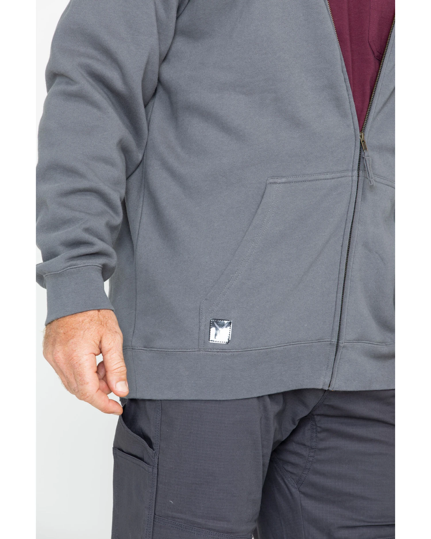 Hawx Men's Zip-Front Hooded Work Jacket 3 Hawx Men's Zip-Front Hooded Work Jacket