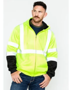 Hawx Men's Softshell High-Visibility Safety Work Jacket 10 Hawx Men's Softshell High-Visibility Safety Work Jacket -StyleHub Shop 2000252007 700 P1