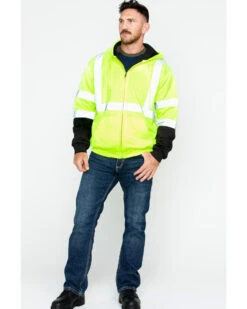 Hawx Men's Softshell High-Visibility Safety Work Jacket 12 Hawx Men's Softshell High-Visibility Safety Work Jacket -StyleHub Shop 2000252007 700 P6