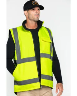 Hawx Men's Reversible Reflective Work Vest 12 Hawx Men's Reversible Reflective Work Vest -StyleHub Shop 2000252009 700 P1