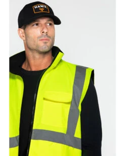 Hawx Men's Reversible Reflective Work Vest 11 Hawx Men's Reversible Reflective Work Vest -StyleHub Shop 2000252009 700 P3