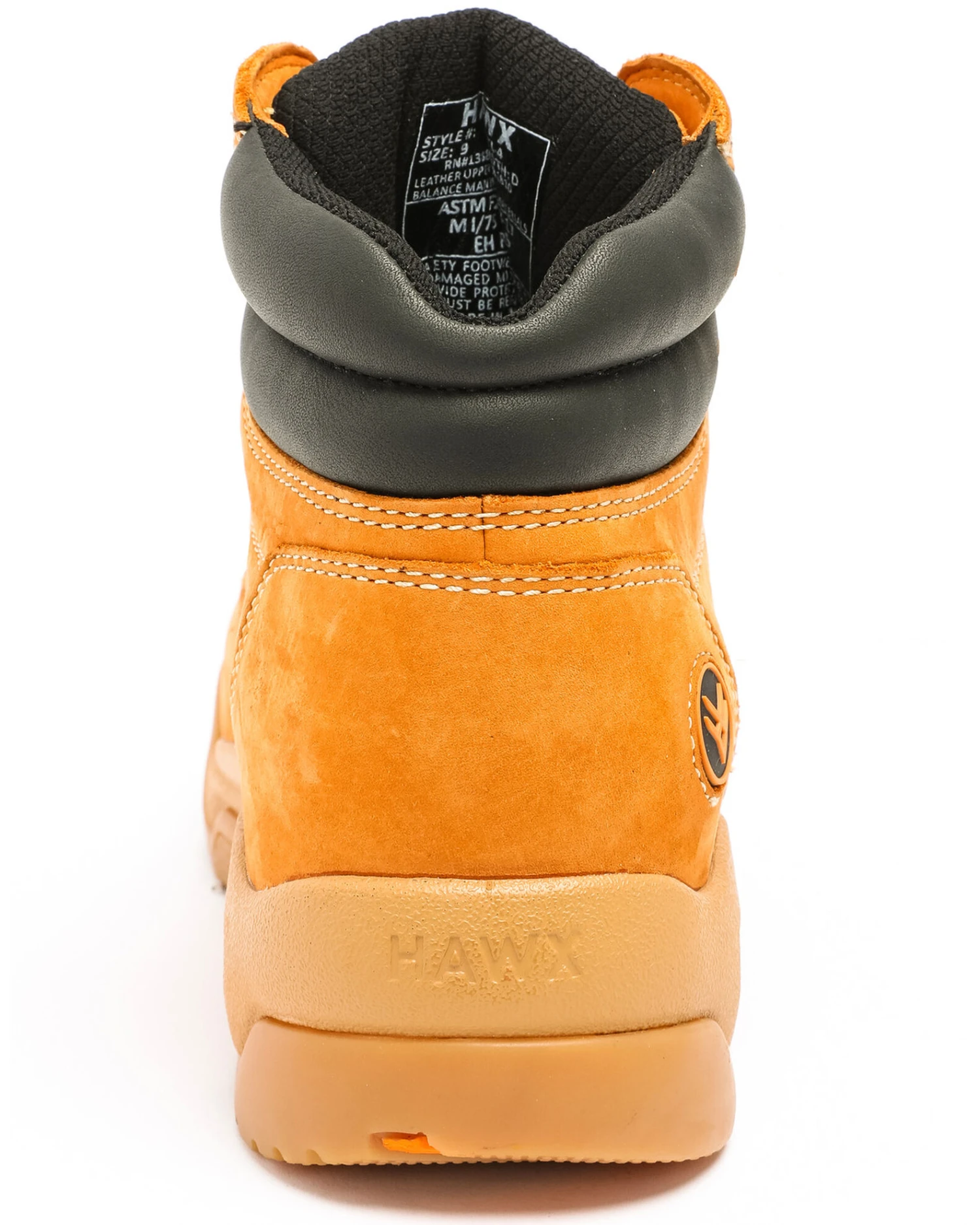 Hawx Men's Enforcer Lace-Up Work Boots - Round Toe 4 Hawx Men's Enforcer Lace-Up Work Boots - Round Toe - Image 2