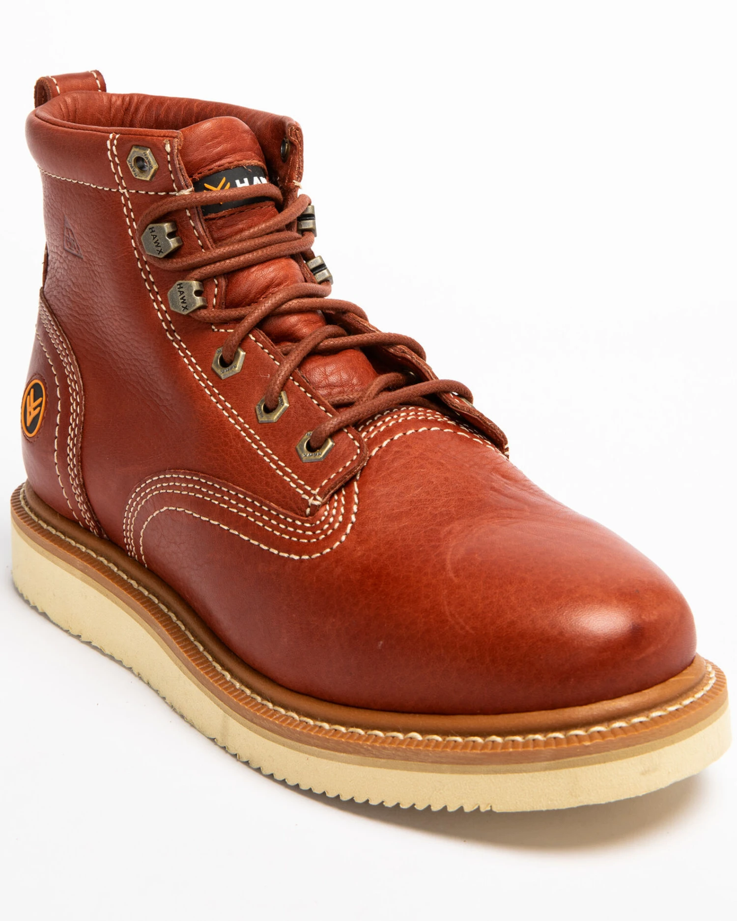 Hawx Men's 6" Grade Work Boots - Round Toe 5 Hawx Men's 6" Grade Work Boots - Round Toe - Image 3