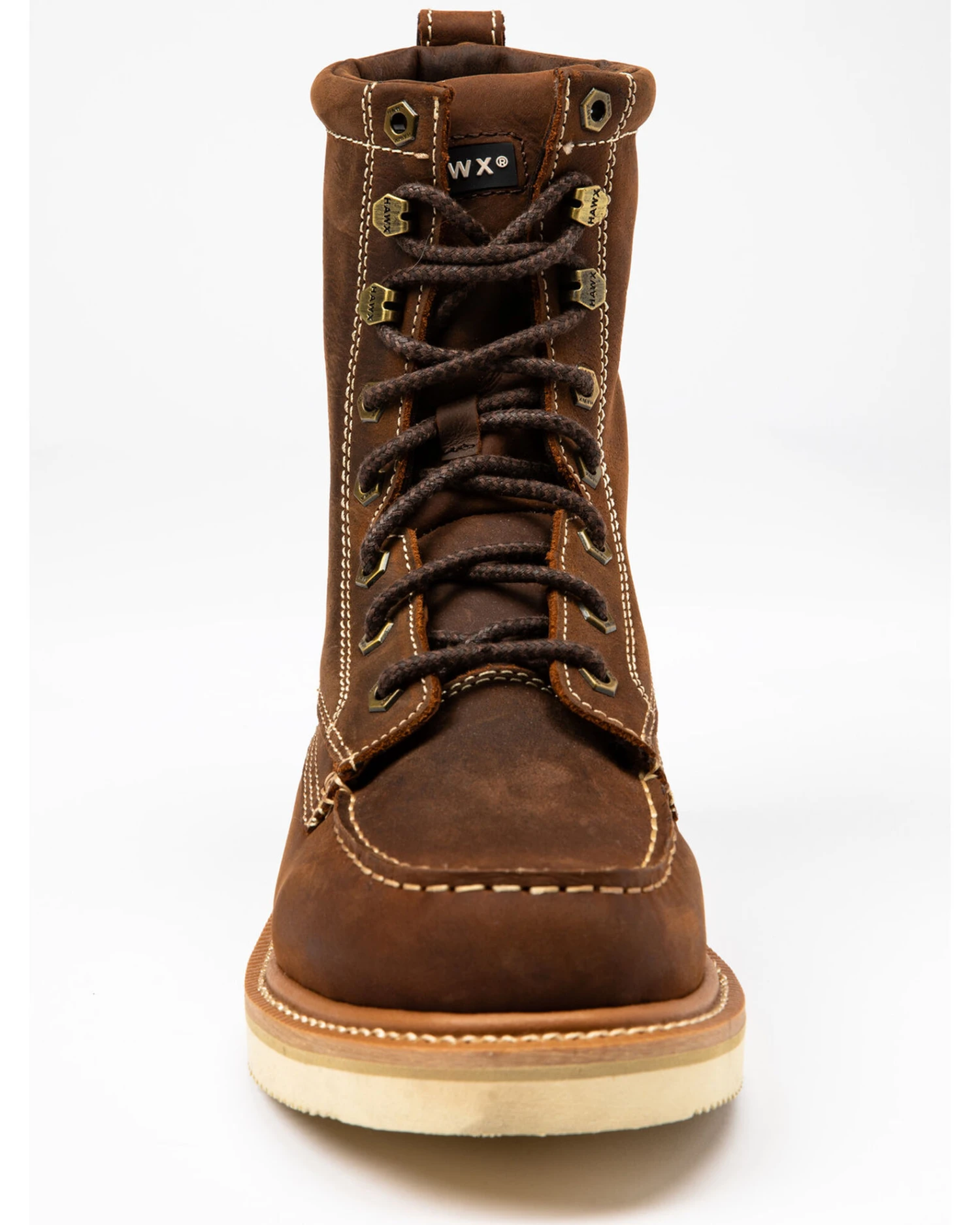 Hawx Men's 8" Grade Work Boots - Moc Toe 5 Hawx Men's 8" Grade Work Boots - Moc Toe - Image 3