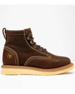 Hawx Men's 6" Lacer Work Boots - Soft Toe 12 Hawx Men's 6" Lacer Work Boots - Soft Toe -StyleHub Shop 2000282357 200 P2