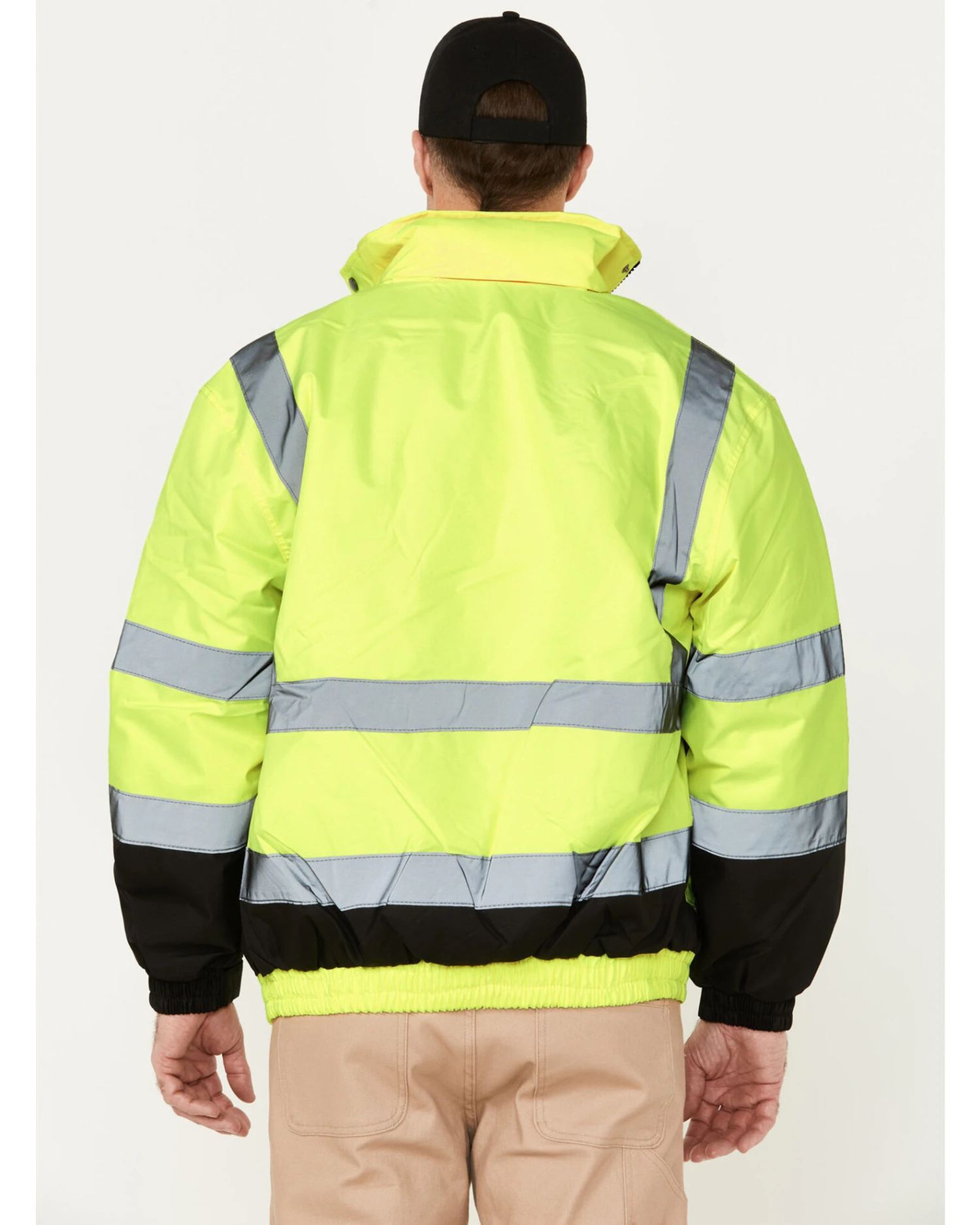 Hawx Men's High-Visibility Bomber Work Jacket - Tall 6 Hawx Men's High-Visibility Bomber Work Jacket - Tall - Image 4