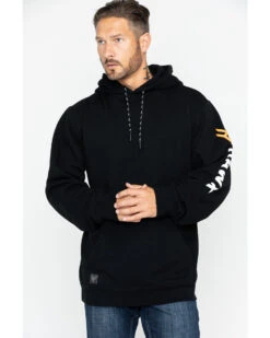 Hawx Men's Logo Sleeve Hooded Work Sweatshirt - Big 13 Hawx Men's Logo Sleeve Hooded Work Sweatshirt - Big -StyleHub Shop 2000284106 001 P1