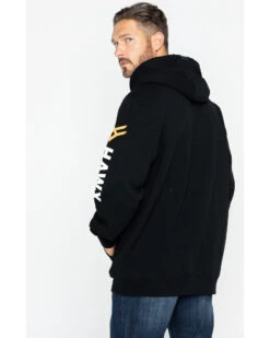 Hawx Men's Logo Sleeve Hooded Work Sweatshirt - Big 11 Hawx Men's Logo Sleeve Hooded Work Sweatshirt - Big -StyleHub Shop 2000284106 001 P2