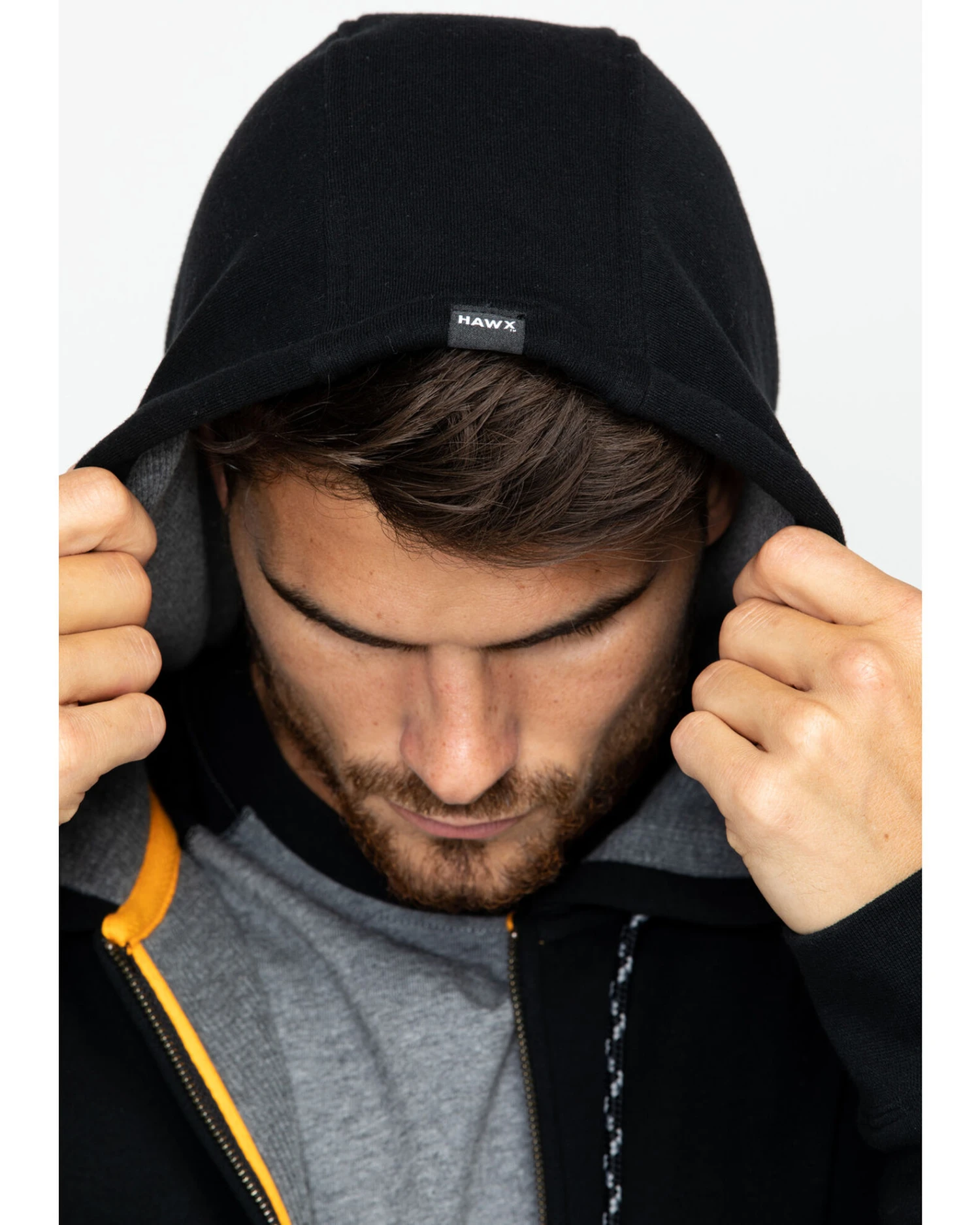 Hawx Men's Zip-Front Thermal Lined Hooded Jacket - Tall 4 Hawx Men's Zip-Front Thermal Lined Hooded Jacket - Tall - Image 2