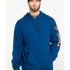 Hawx® Men's Logo Sleeve Performance Fleece Hooded Work Sweatshirt - Big & Tall -StyleHub Shop 2000284117 400 P1 1