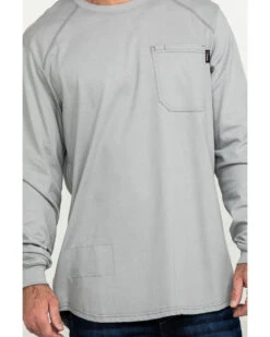 Hawx Men's FR Pocket Long Sleeve Work T-Shirt - Tall 10 Hawx Men's FR Pocket Long Sleeve Work T-Shirt - Tall -StyleHub Shop 2000284566 040 P4