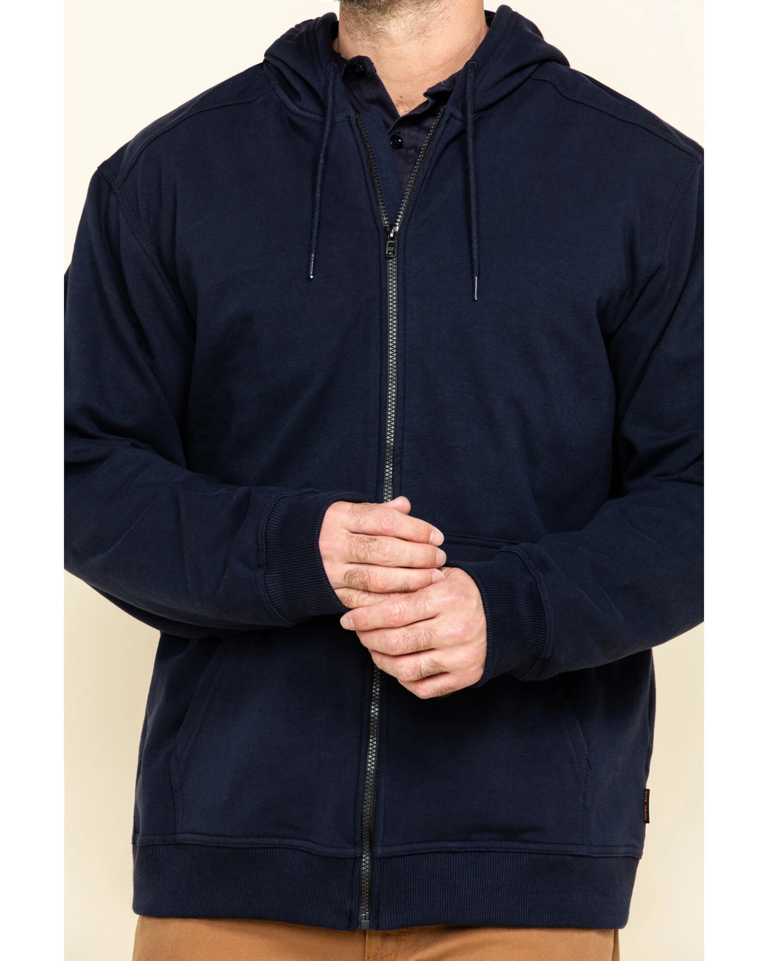 Hawx Men's FR Zip Up Fleece Hooded Work Hoodie 3 Hawx Men's FR Zip Up Fleece Hooded Work Hoodie