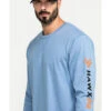 Hawx Men's FR Logo Long Sleeve Work T-Shirt - Big & Tall 2 Hawx Men's FR Logo Long Sleeve Work T-Shirt - Big & Tall -StyleHub Shop 2000284582 400 P5