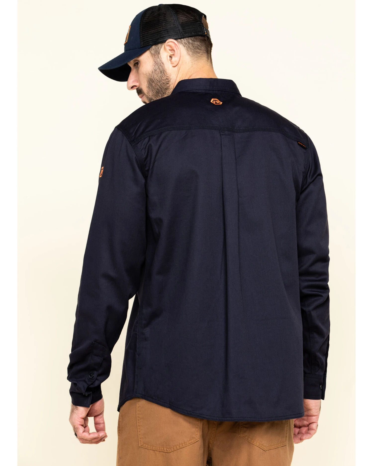 Hawx Men's FR Long Sleeve Woven Work Shirt - Tall 6 Hawx Men's FR Long Sleeve Woven Work Shirt - Tall - Image 4