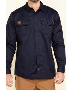Hawx Men's FR Long Sleeve Woven Work Shirt - Tall 10 Hawx Men's FR Long Sleeve Woven Work Shirt - Tall -StyleHub Shop 2000284656 410 P4