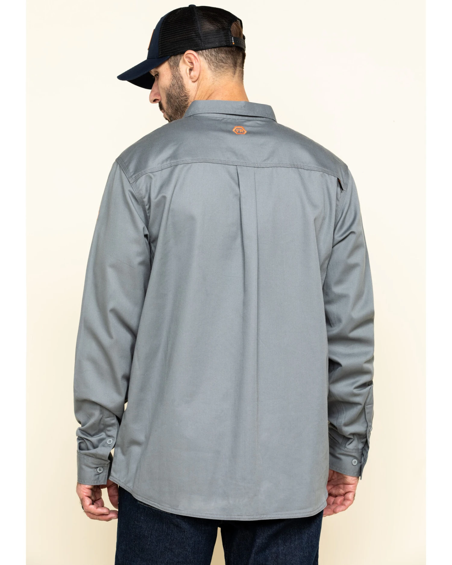 Hawx Men's FR Long Sleeve Work Shirt - Big 6 Hawx Men's FR Long Sleeve Work Shirt - Big - Image 4