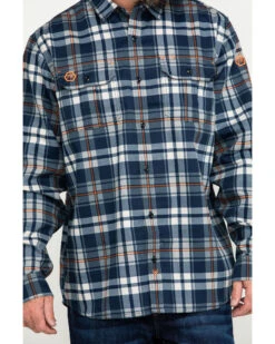 Hawx Men's FR Plaid Print Long Sleeve Woven Work Shirt - Big 12 Hawx Men's FR Plaid Print Long Sleeve Woven Work Shirt - Big -StyleHub Shop 2000284665 400 P4