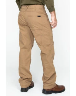 Hawx Men's Brown Stretch Ripstop Utility Work Pants - Big 10 Hawx Men's Brown Stretch Ripstop Utility Work Pants - Big -StyleHub Shop 2000285770 200 P2