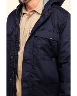 Hawx Men's FR Duck Hooded Work Jacket - Tall 13 Hawx Men's FR Duck Hooded Work Jacket - Tall -StyleHub Shop 2000291232 410 P4
