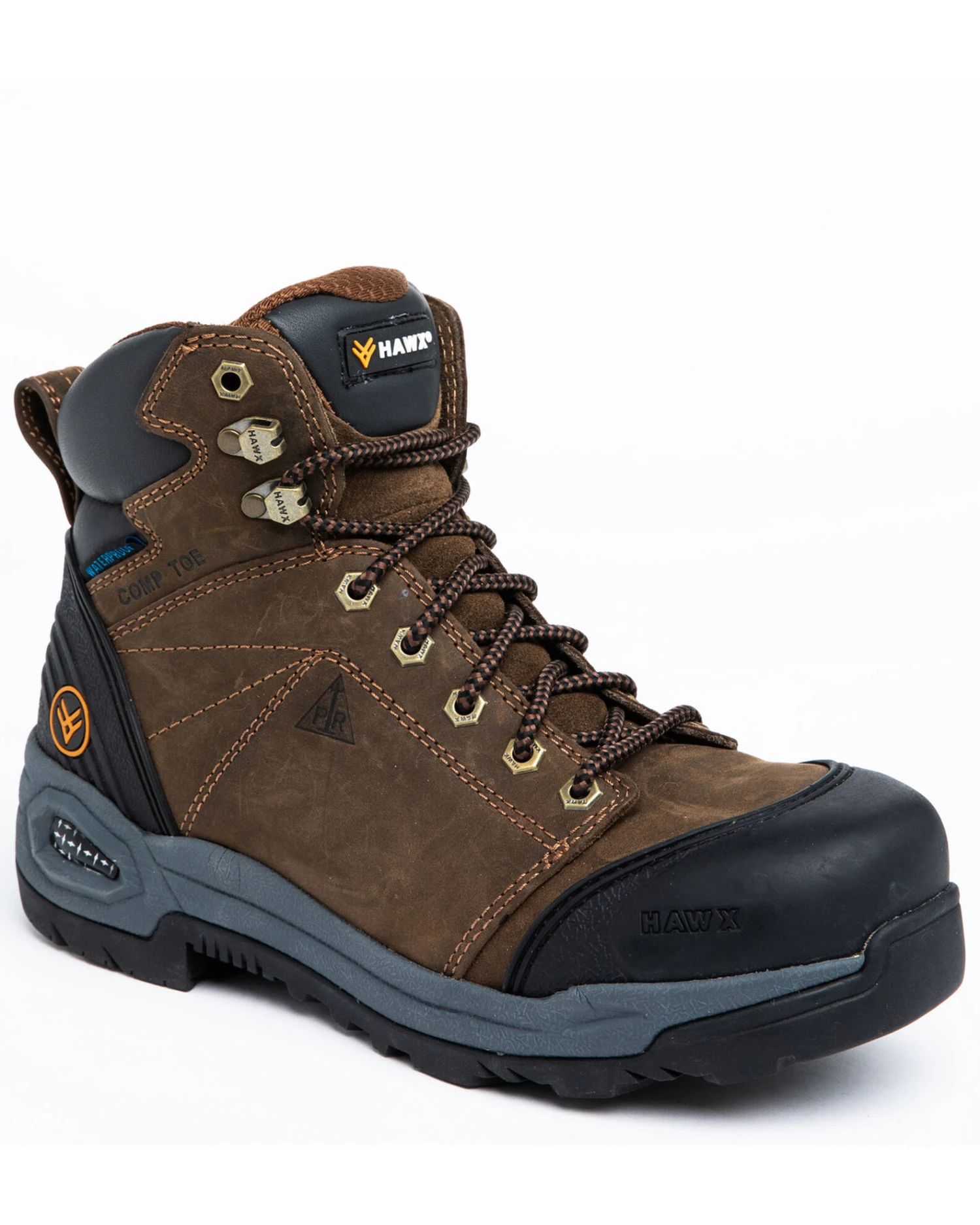 Hawx Men's 6" Crew Chief Work Boots - Composite Toe 4 Hawx Men's 6" Crew Chief Work Boots - Composite Toe - Image 2
