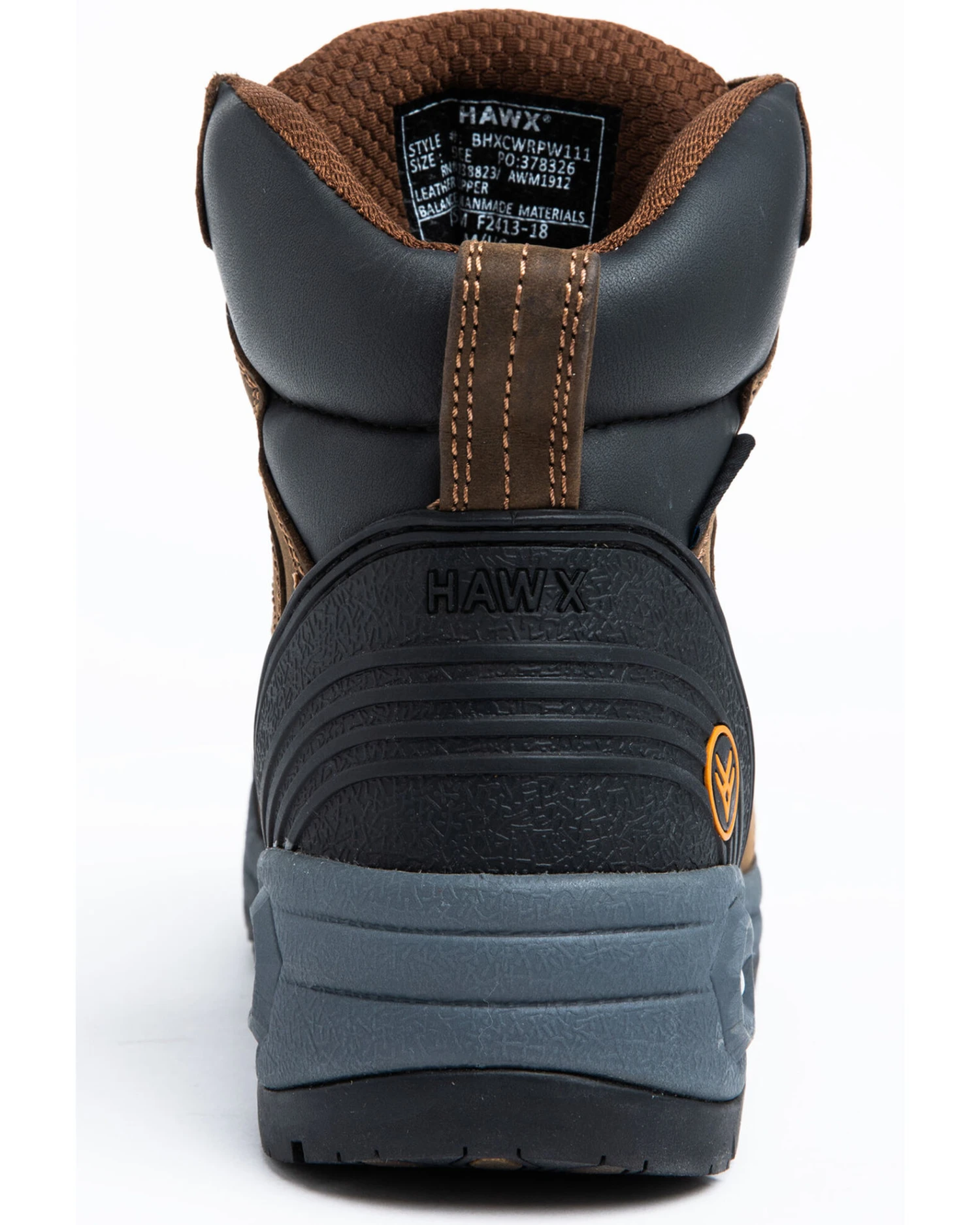 Hawx Men's 6" Crew Chief Work Boots - Composite Toe 6 Hawx Men's 6" Crew Chief Work Boots - Composite Toe - Image 4