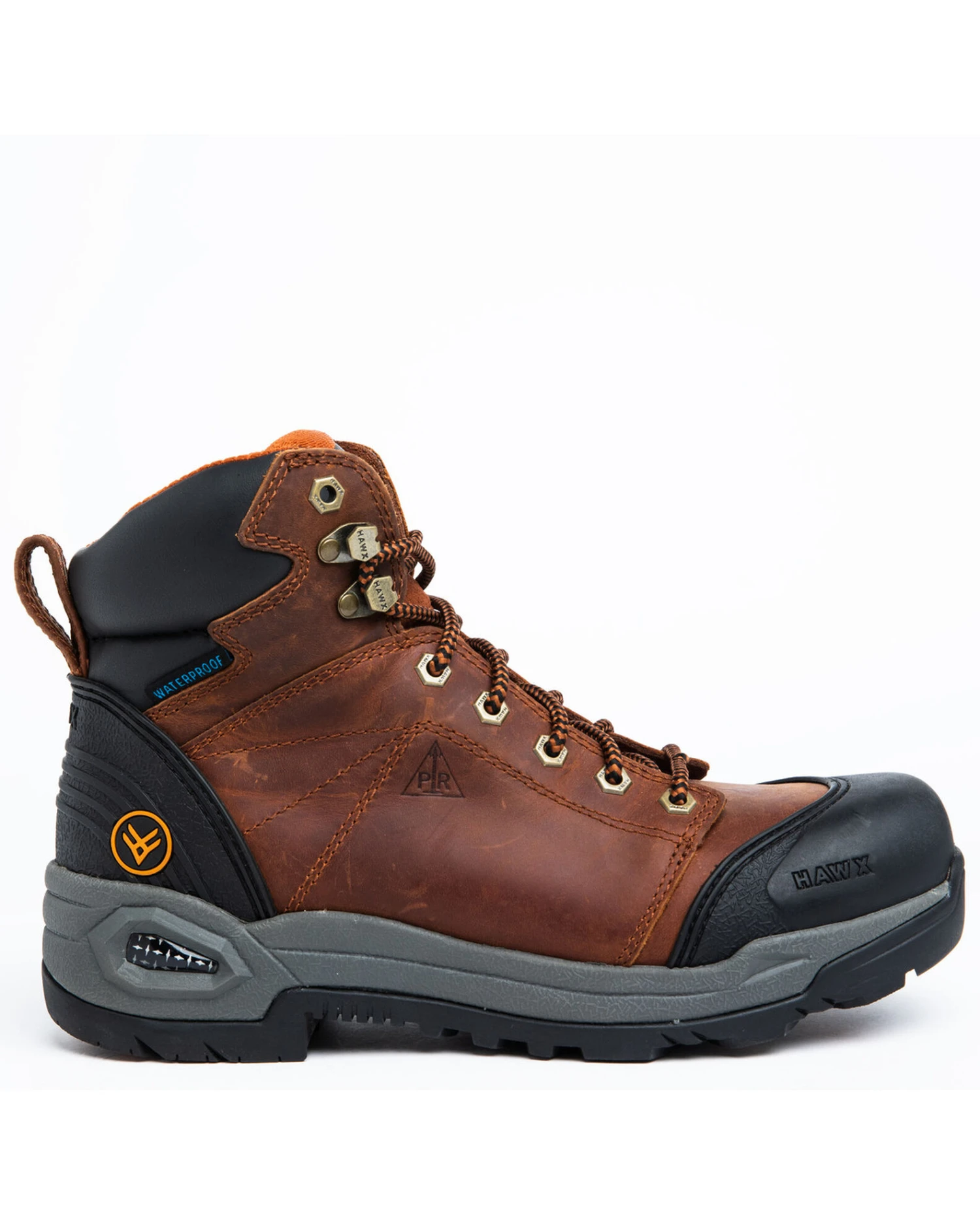Hawx Men's 6" Crew Chief Waterproof Work Boots - Composite Toe 4 Hawx Men's 6" Crew Chief Waterproof Work Boots - Composite Toe - Image 2