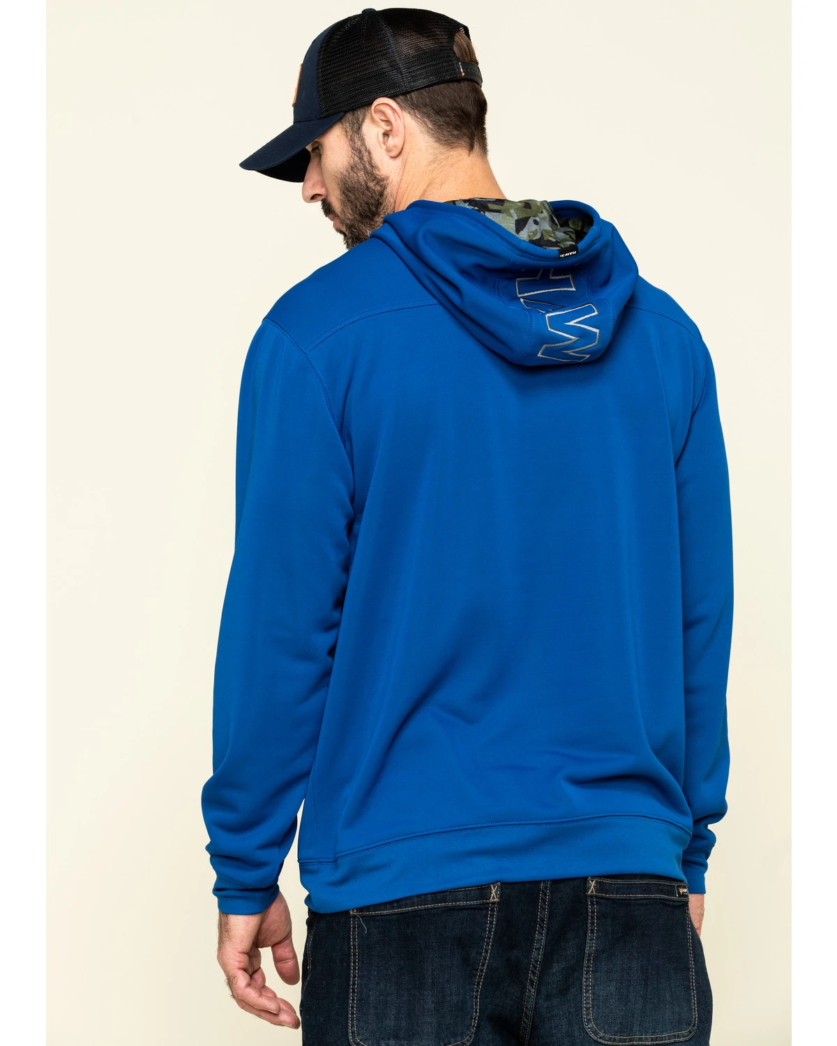 Hawx Men's Tech Logo Hooded Work Sweatshirt 4 Hawx Men's Tech Logo Hooded Work Sweatshirt - Image 2