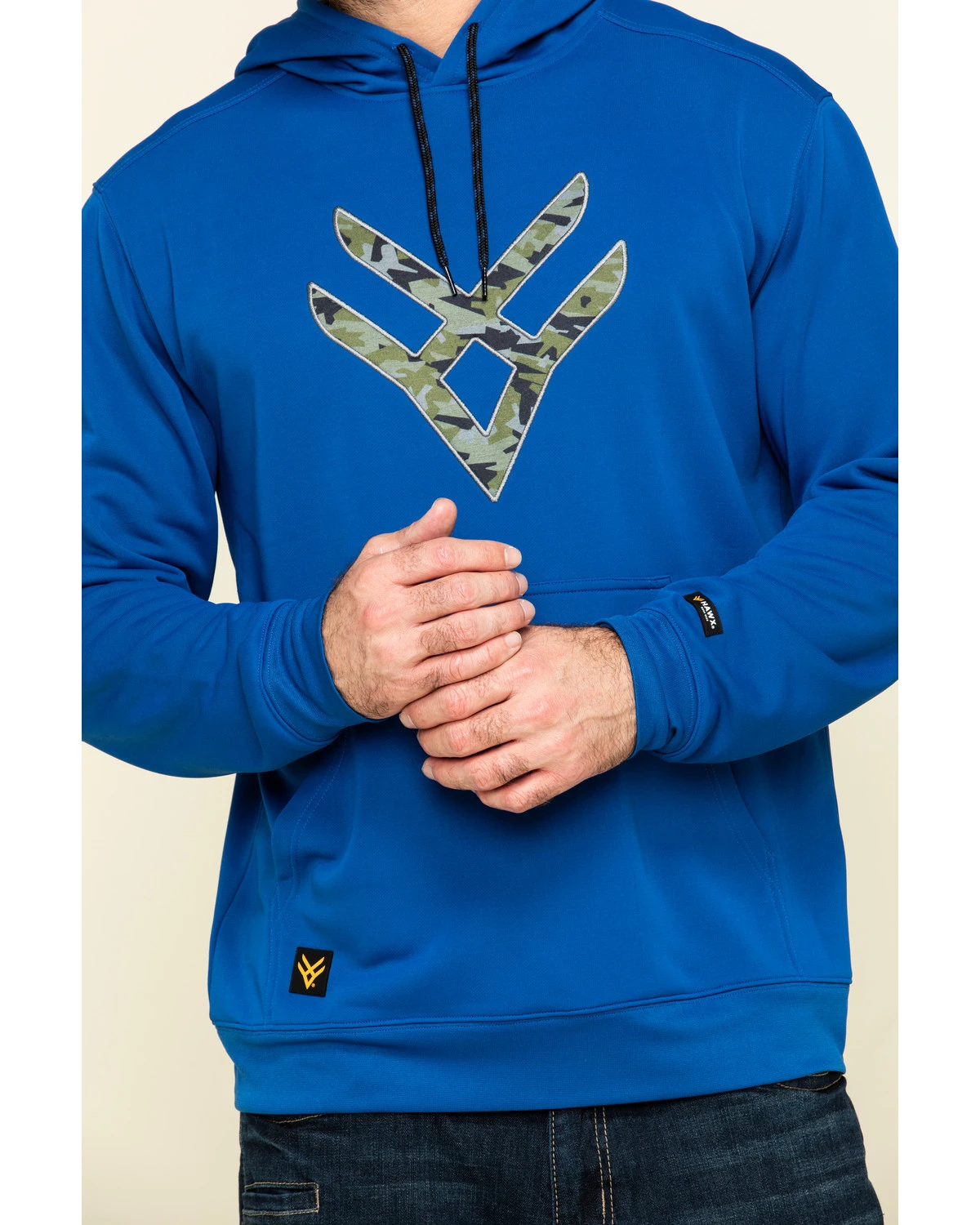 Hawx Men's Tech Logo Hooded Work Sweatshirt 6 Hawx Men's Tech Logo Hooded Work Sweatshirt - Image 4