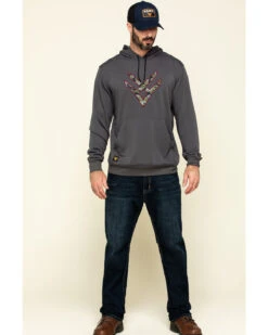 Hawx Men's Gray Tech Logo Hooded Work Sweatshirt - Tall 13 Hawx Men's Gray Tech Logo Hooded Work Sweatshirt - Tall -StyleHub Shop 2000297060 021 P6 1