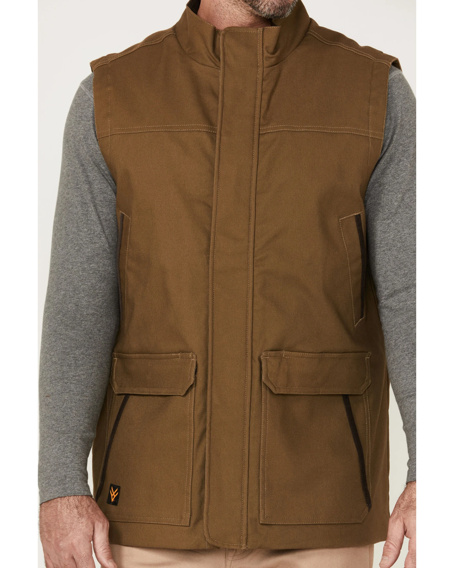 Hawx Men's Olive Tejon Insulated Stretch Work Vest 5 Hawx Men's Olive Tejon Insulated Stretch Work Vest - Image 3