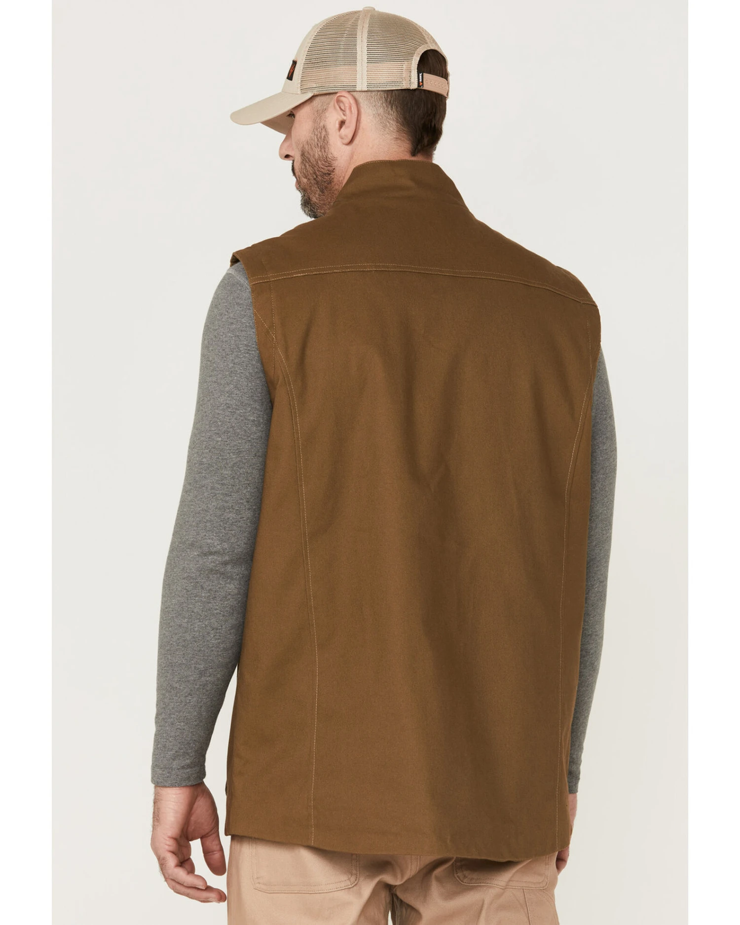 Hawx Men's Olive Tejon Insulated Stretch Work Vest 3 Hawx Men's Olive Tejon Insulated Stretch Work Vest