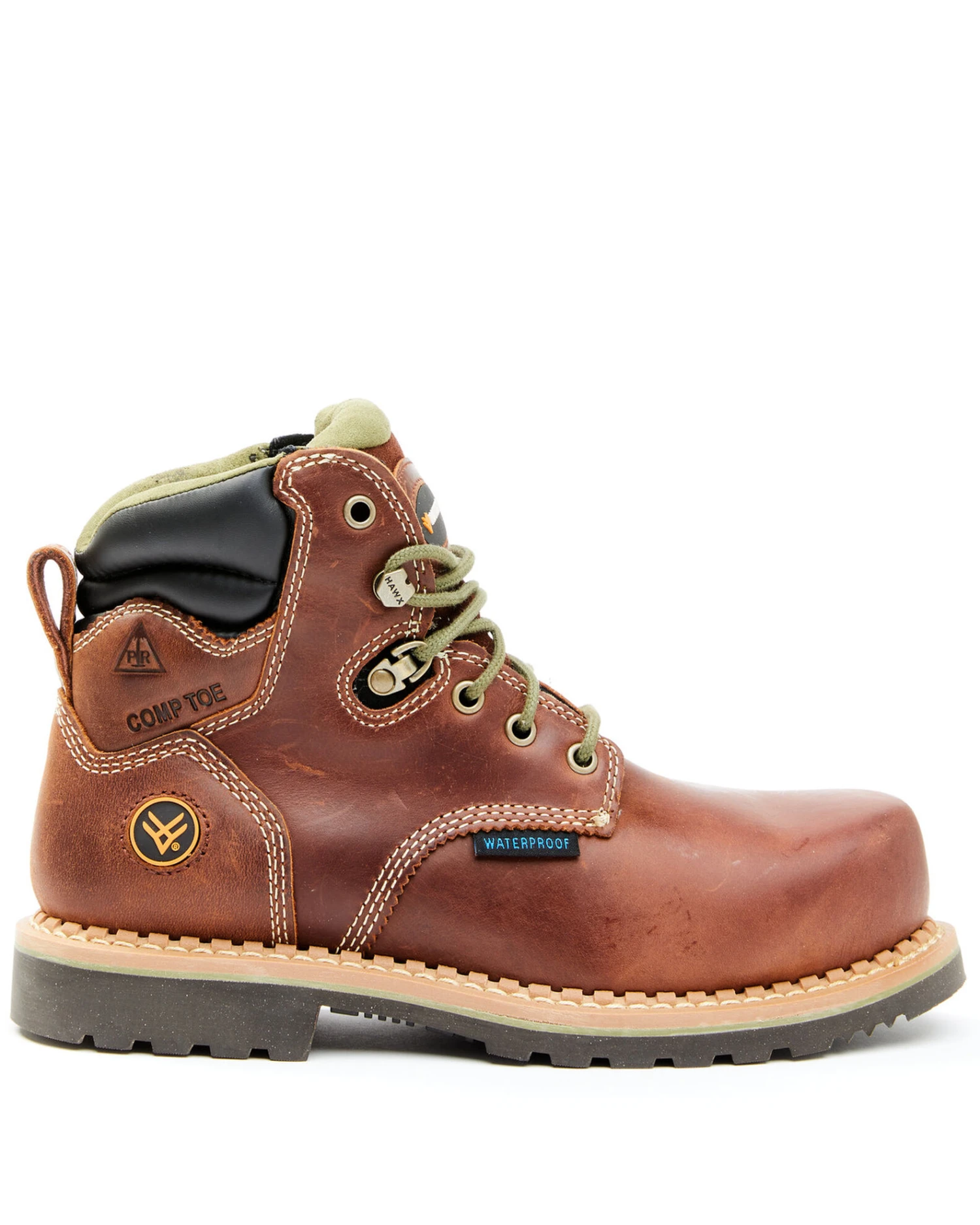 Hawx Women's Platoon Waterproof Work Boots - Composite Toe 7 Hawx Women's Platoon Waterproof Work Boots - Composite Toe - Image 5