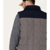 Hawx Men's Gray Colorblock Whistler Insulated Work Vest 2 Hawx Men's Gray Colorblock Whistler Insulated Work Vest -StyleHub Shop 2000327324 020 P5