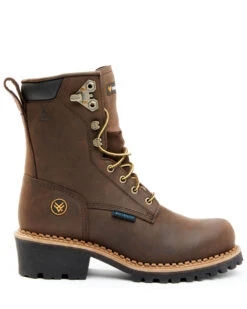 Hawx Men's 8" Waterproof Logger Boots - Soft Toe 13 Hawx Men's 8" Waterproof Logger Boots - Soft Toe -StyleHub Shop 2000335844 200 P2
