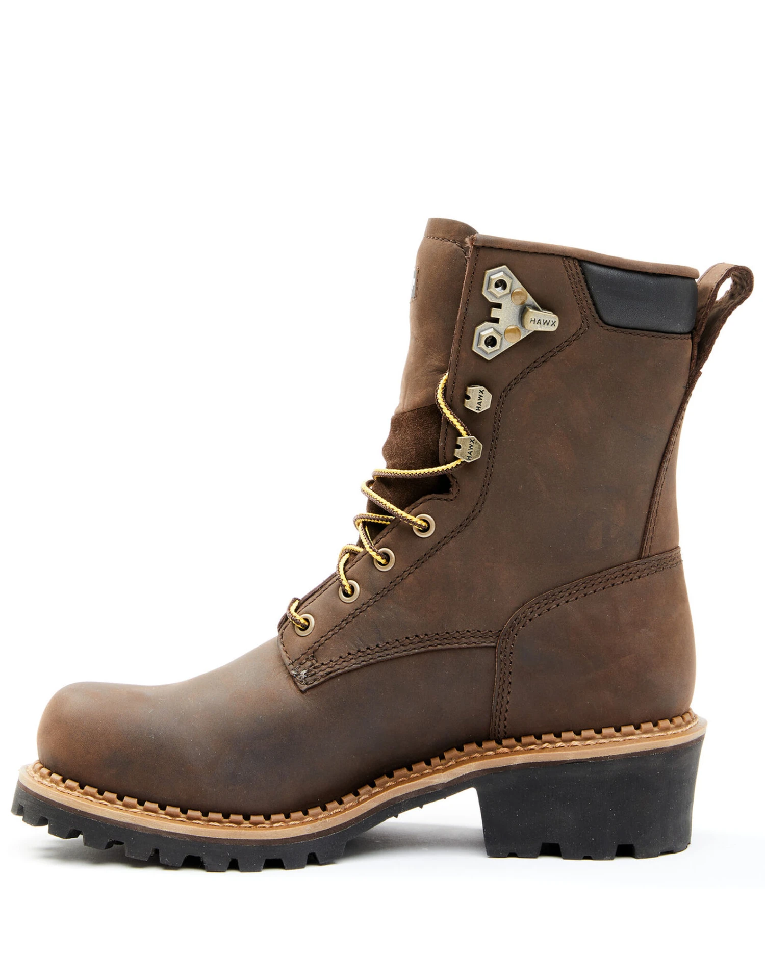 Hawx Men's 8" Waterproof Logger Boots - Soft Toe 9 Hawx Men's 8" Waterproof Logger Boots - Soft Toe - Image 7