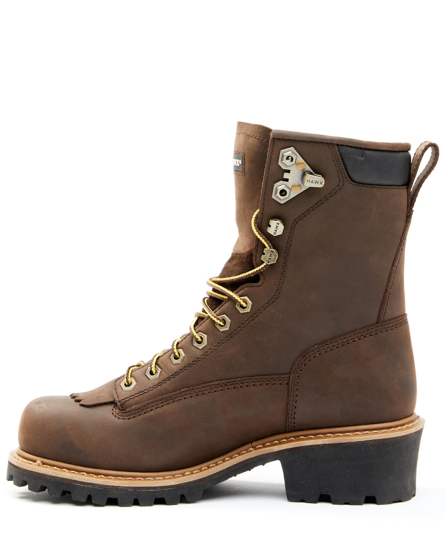Hawx Men's 8" Waterproof Logger Boots - Steel Toe 8 Hawx Men's 8" Waterproof Logger Boots - Steel Toe - Image 6