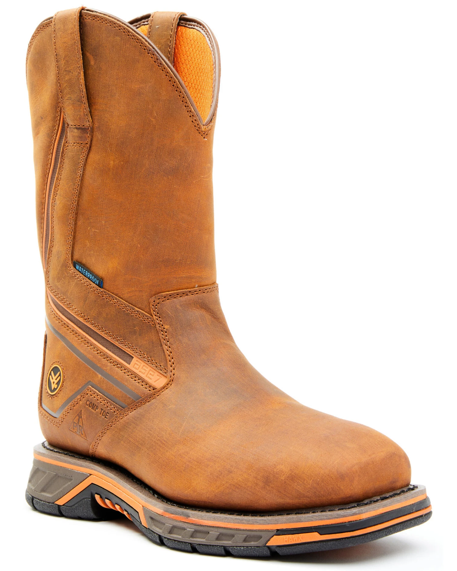 Hawx Men's Radian Waterproof Western Work Boots - Composite Toe 6 Hawx Men's Radian Waterproof Western Work Boots - Composite Toe - Image 4