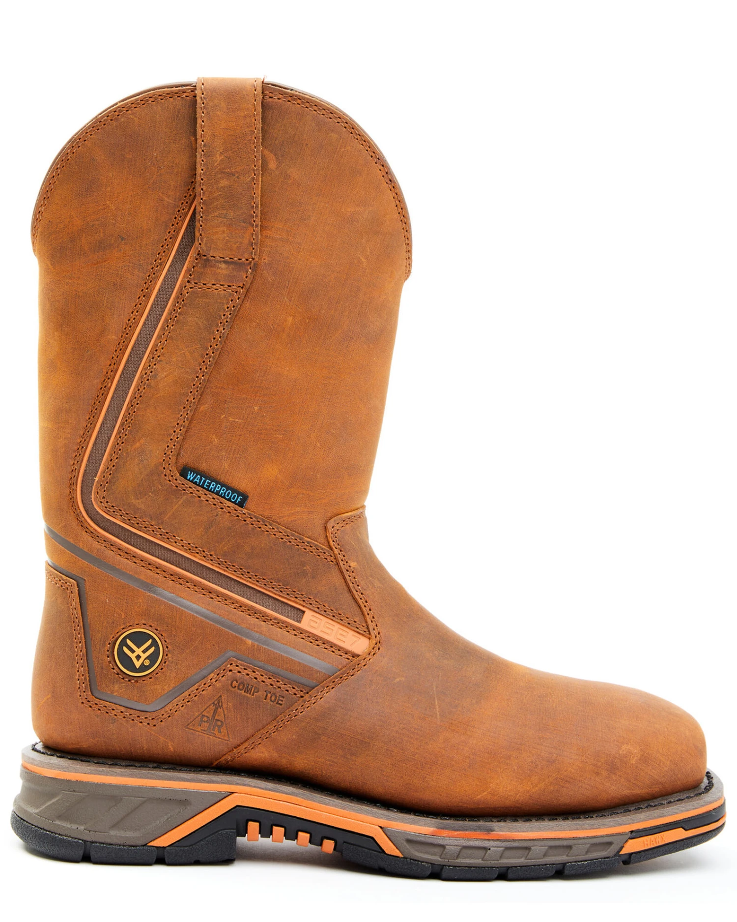 Hawx Men's Radian Waterproof Western Work Boots - Composite Toe 9 Hawx Men's Radian Waterproof Western Work Boots - Composite Toe - Image 7