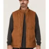 Hawx Men's Rust Copper Browder Weathered Duck Zip-Front Insulated Work Vest 1 Hawx Men's Rust Copper Browder Weathered Duck Zip-Front Insulated Work Vest -StyleHub Shop 2000342833 220 P1