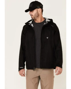 Hawx Men's Pro Elements Zip-Front Hooded Poly-Shell Work Jacket 8 Hawx Men's Pro Elements Zip-Front Hooded Poly-Shell Work Jacket -StyleHub Shop 2000342851 001 P1
