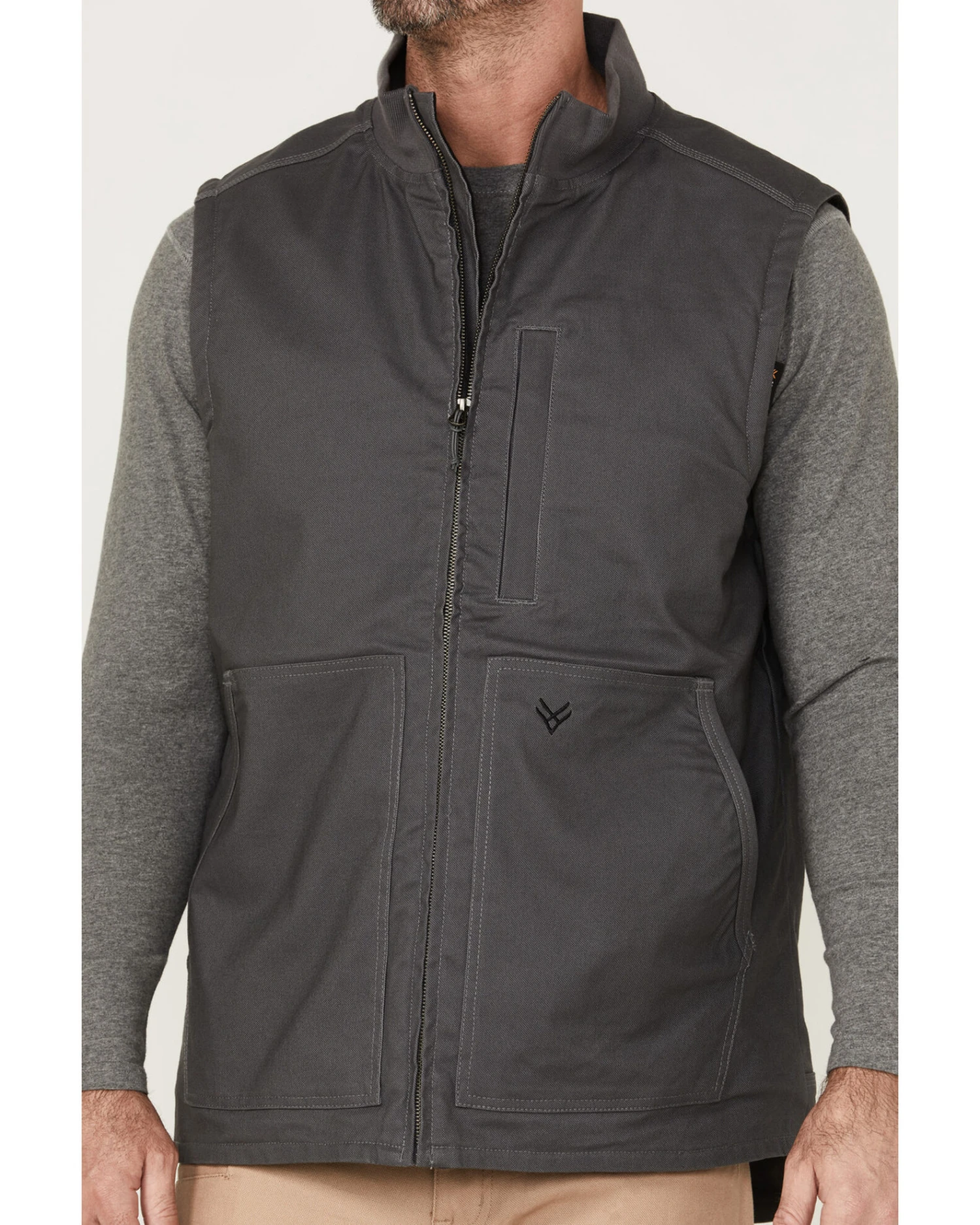 Hawx Men's Pro Zip-Front Insulated Work Vest 4 Hawx Men's Pro Zip-Front Insulated Work Vest - Image 2