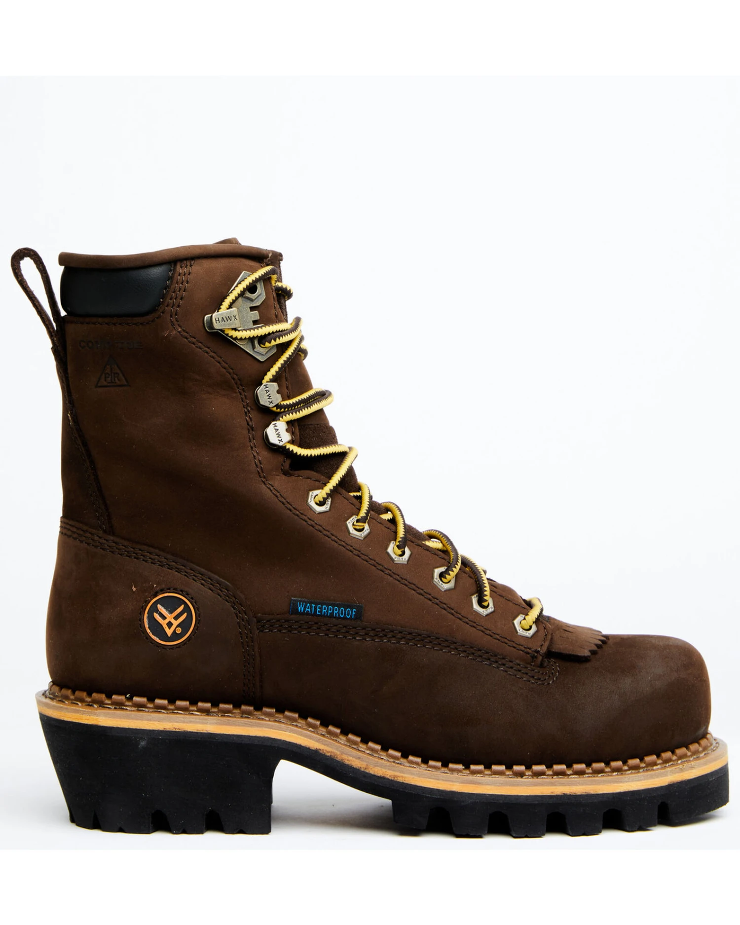 Hawx Men's Lineman Lace-Up Waterproof Work Boot - Composite Toe 7 Hawx Men's Lineman Lace-Up Waterproof Work Boot - Composite Toe - Image 6