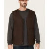 Hawx Men's Weathered Canvas Zip-Front Sherpa Lined Work Vest - Big 2 Hawx Men's Weathered Canvas Zip-Front Sherpa Lined Work Vest - Big -StyleHub Shop 2000351544 200 P1