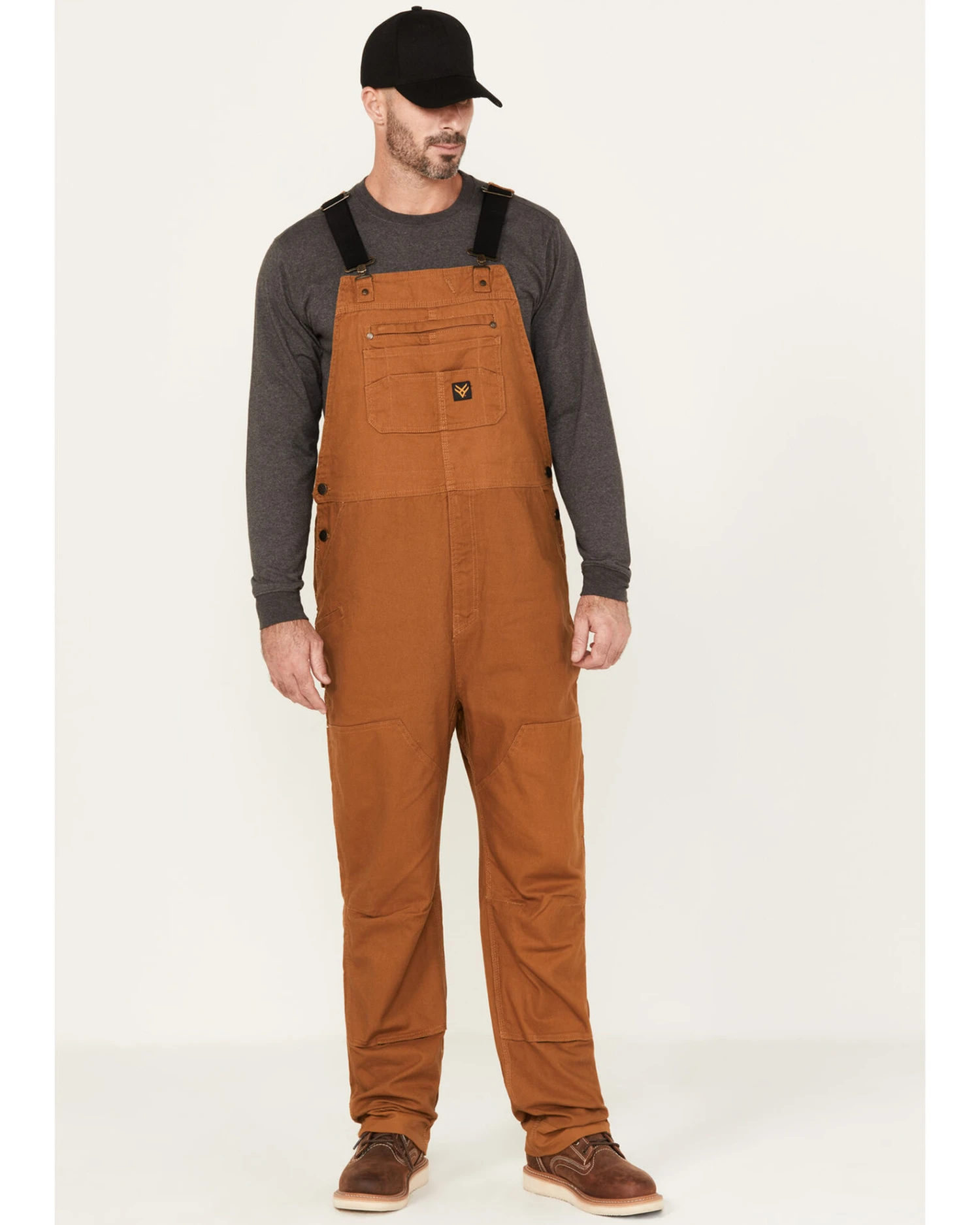 Hawx Men's Unlined Bib Overall 3 Hawx Men's Unlined Bib Overall