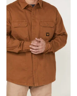 Hawx Men's Brawlins Weathered Bedford Button-Down Cord Work Shirt Jacket 9 Hawx Men's Brawlins Weathered Bedford Button-Down Cord Work Shirt Jacket -StyleHub Shop 2000351791 220 P3