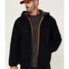 Hawx Men's Navy Sherpa Lined Zip-Front Hooded Work Jacket 1 Hawx Men's Navy Sherpa Lined Zip-Front Hooded Work Jacket -StyleHub Shop 2000351915 410 P1