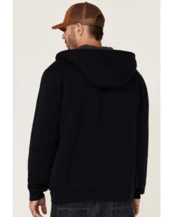 Hawx Men's Navy Sherpa Lined Zip-Front Hooded Work Jacket -StyleHub Shop 2000351915 410 P4