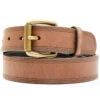 Hawx Men's Brown Triple Stitched Work Belt 2 Hawx Men's Brown Triple Stitched Work Belt -StyleHub Shop 2000351925 200 P1